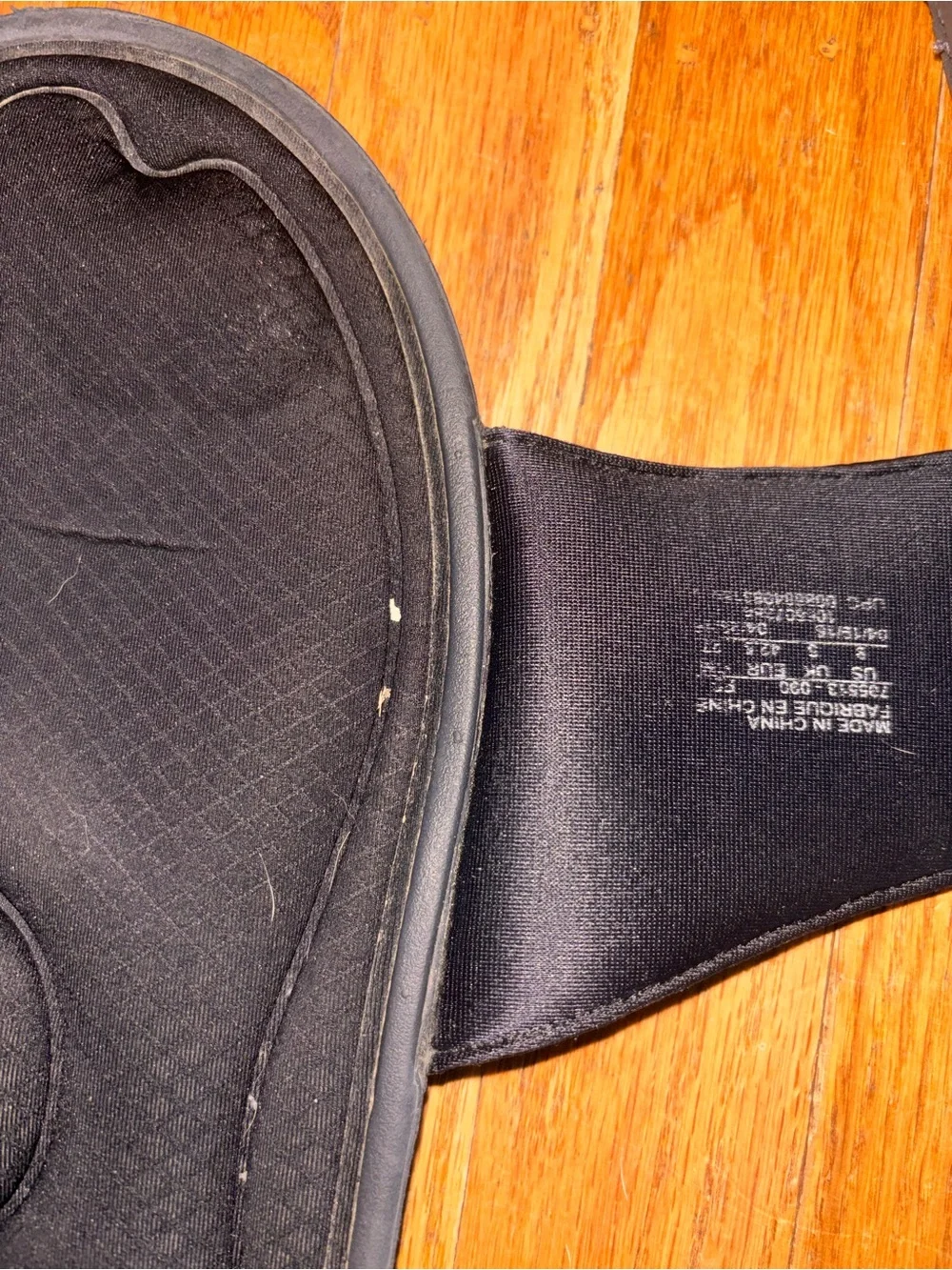 Nike Black Men's Adjustable Slide Sandals